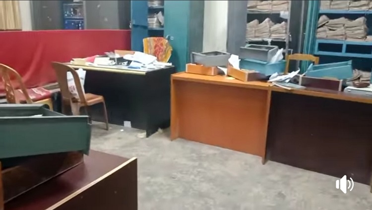 ইসলামপুর সাব রেজিস্ট্রার অফিসে দুর্ধর্ষ চুরি