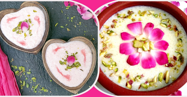 গোলাপ ফিরনি যেভাবে রাঁধবেন