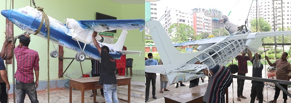 ​​​​​​​বিজ্ঞান জাদুঘরে নির্মিত হচ্ছে  এন্টোনভ বিমানের মডেল