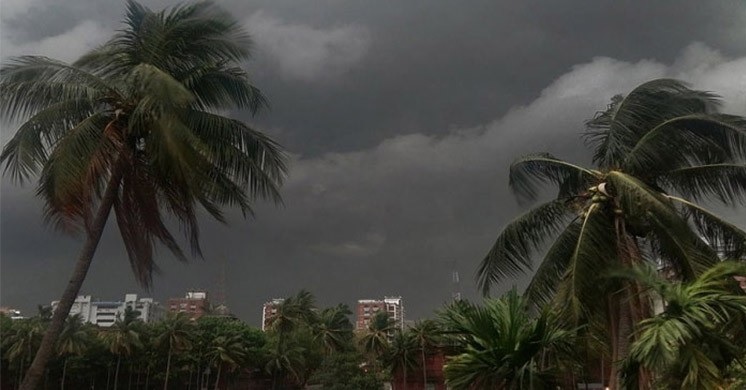 রাজধানীতে কালবৈশাখী ঝড় ও বৃষ্টি