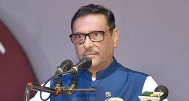 ​​​​​​​বিএনপি’র টপ টু বটম নেতাদের পদত্যাগ করা উচিত : ওবায়দুল কাদের
