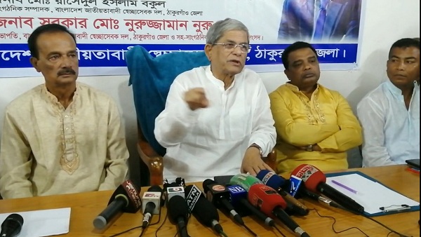আওয়ামী লীগ সন্ত্রাস করে আগামী নির্বাচনে ক্ষমতায় যাওয়ার পরিকল্পনা করছে : মির্জা ফখরুল