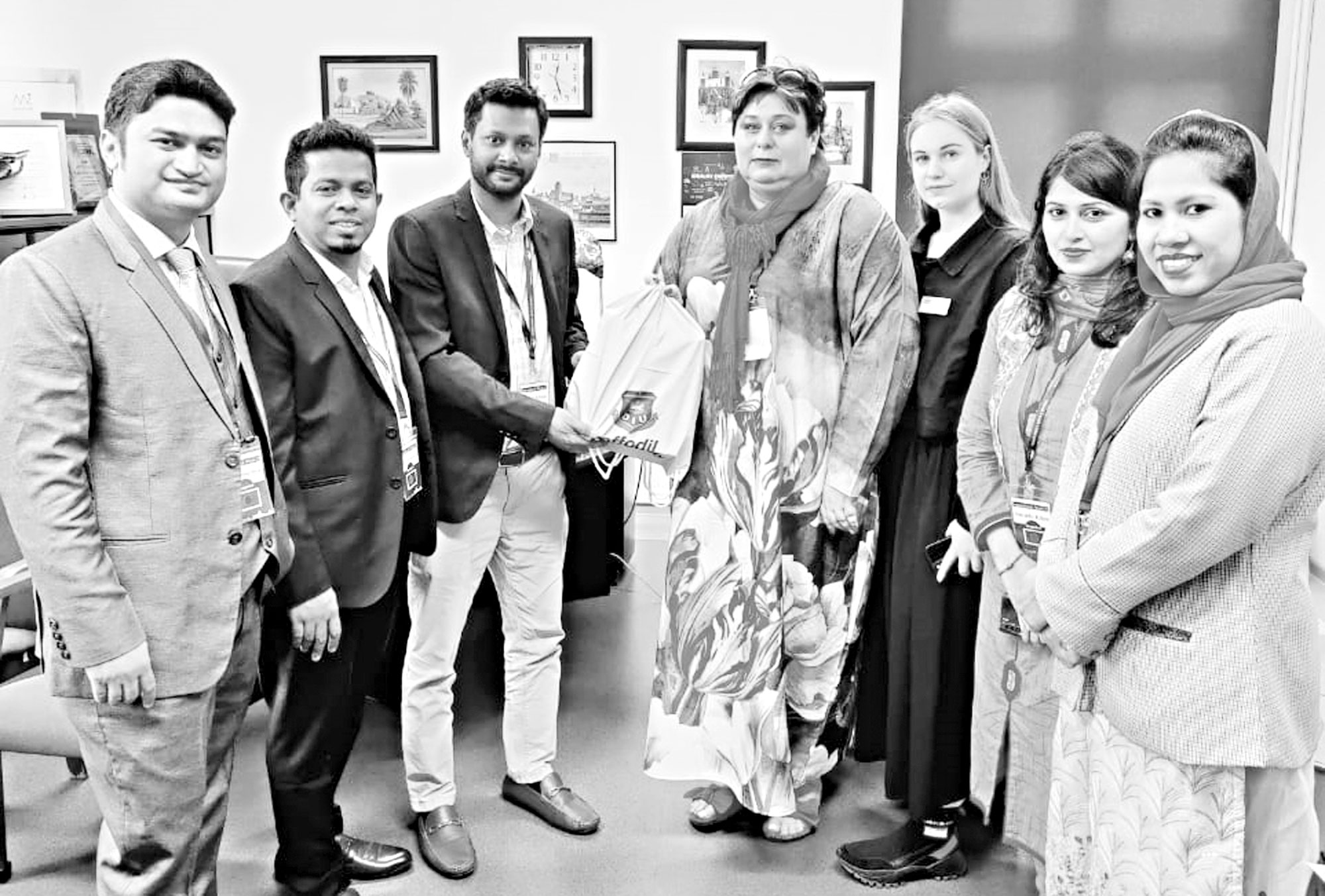 ড্যাফোডিল বিশ্ববিদ্যালয়ের ৫ সদস্যের প্রতিনিধি দলের অংশগ্রহণ