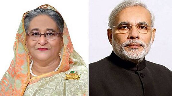 প্রধানমন্ত্রীকে ভারত সফরের আমন্ত্রণ নরেন্দ্র মোদির