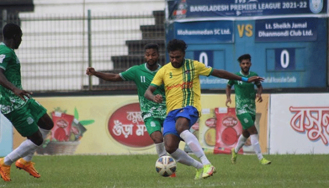 ​​​​​​​শেখ জামালকে বড় ব্যবধানে হারাল মোহামেডান