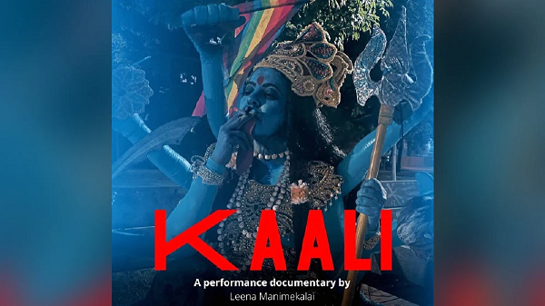 সিগারেট ও সমকামীর পতাকা হাতে দাঁড়িয়ে দেবী, ছবির পোস্টার ঘিরে বিতর্ক