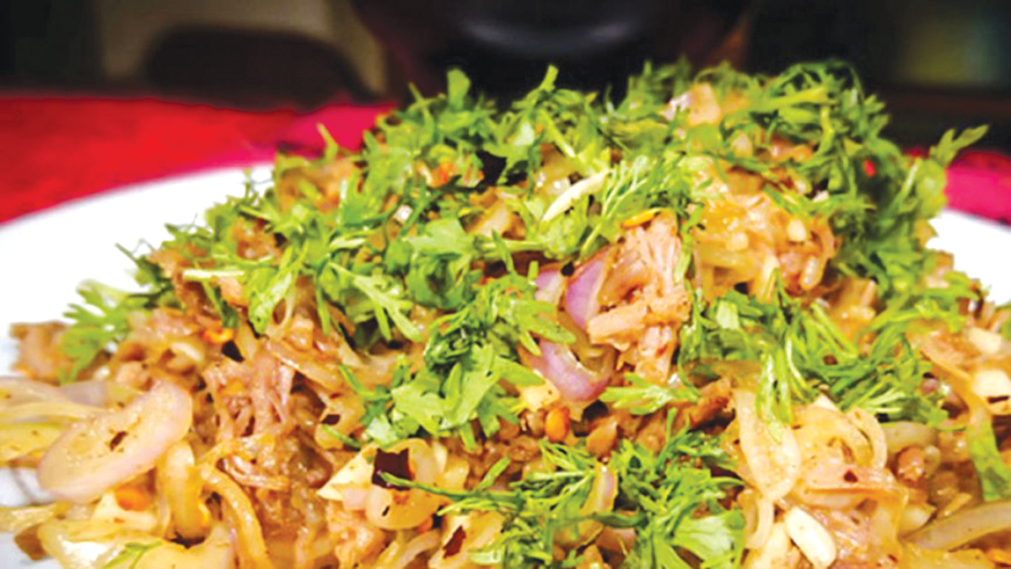 মাংস ভর্তা