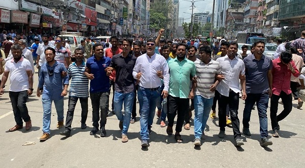 নয়াপল্টনে যুবদলের শোডাউন