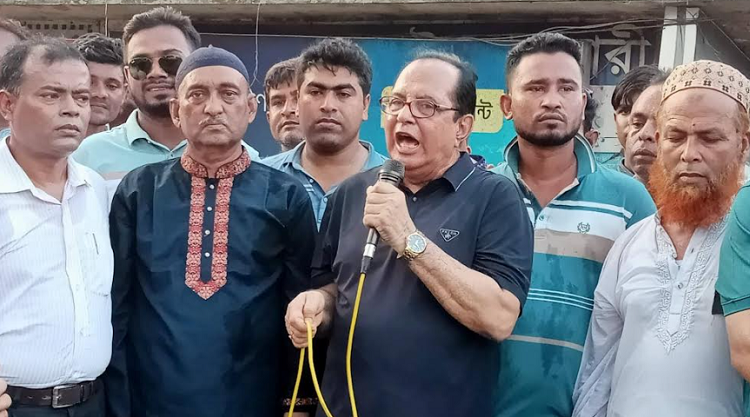 মহম্মদপুরে আ’লীগের বিক্ষোভ মিছিল ও সমাবেশ