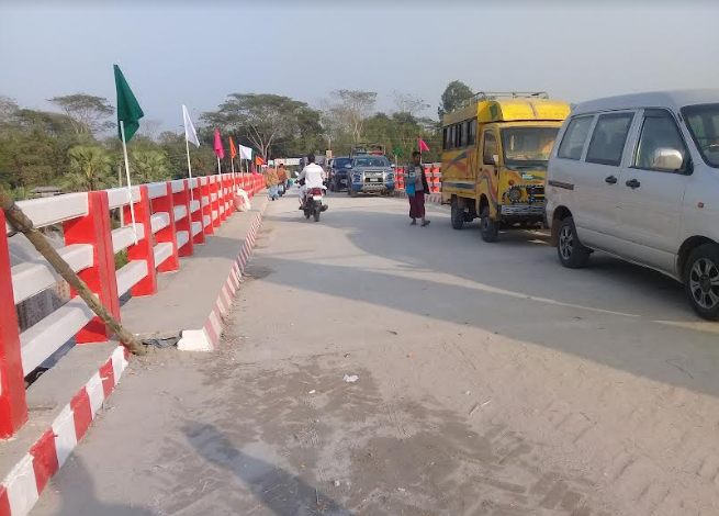 ভাঙ্গায় কুমার নদের উপর এ আর ভূইয়া সেতু উদ্বোধন করলেন নিক্সন চৌধুরী