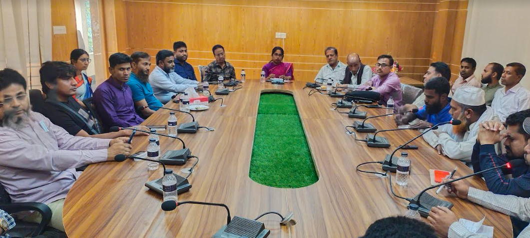 চন্দনাইশে সাংবাদিকদের সাথে নবাগত ইউএনও'র মতবিনিময়   