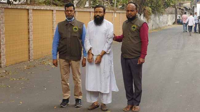 জামাতুল আনসার ফিল হিন্দাল শারক্বীয়ার নায়েবে আমির ‘ভোলার শায়েখ’ গ্রেফতার