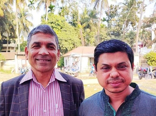 লক্ষ্মীপুর আইনজীবি সমিতির  সভাপতি মানিক সম্পাদক হাছান