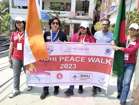 শান্তির যাত্রা নিয়ে ৪ ভারতীয় নাগরিক ভাঙ্গায়