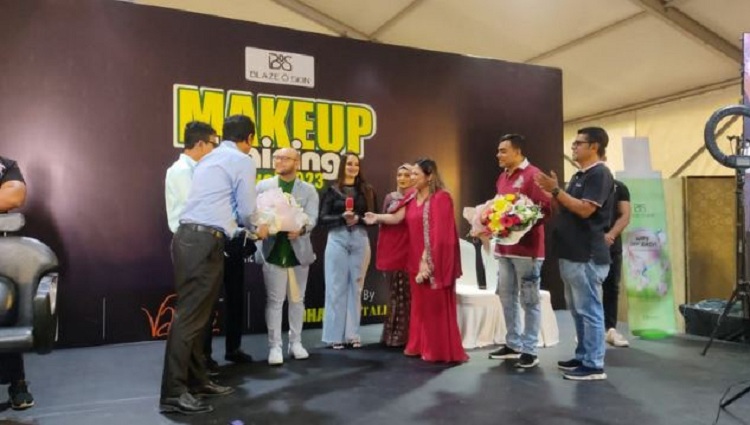 “ব্লেইজ্ ও স্কিন মেকআপ ট্রেনিং ফেস্টিভ্যাল বাইকেনেডিহফম্যান” এর সফল সমাপনী