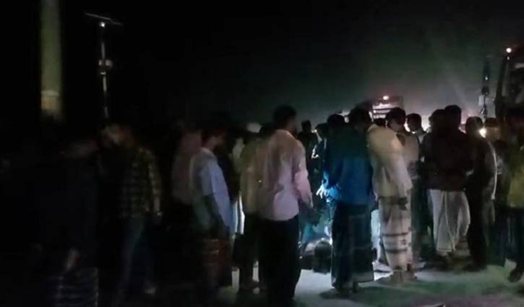 কালিহাতীতে বাসচাপায় স্বামী নিহত, স্ত্রী আহত