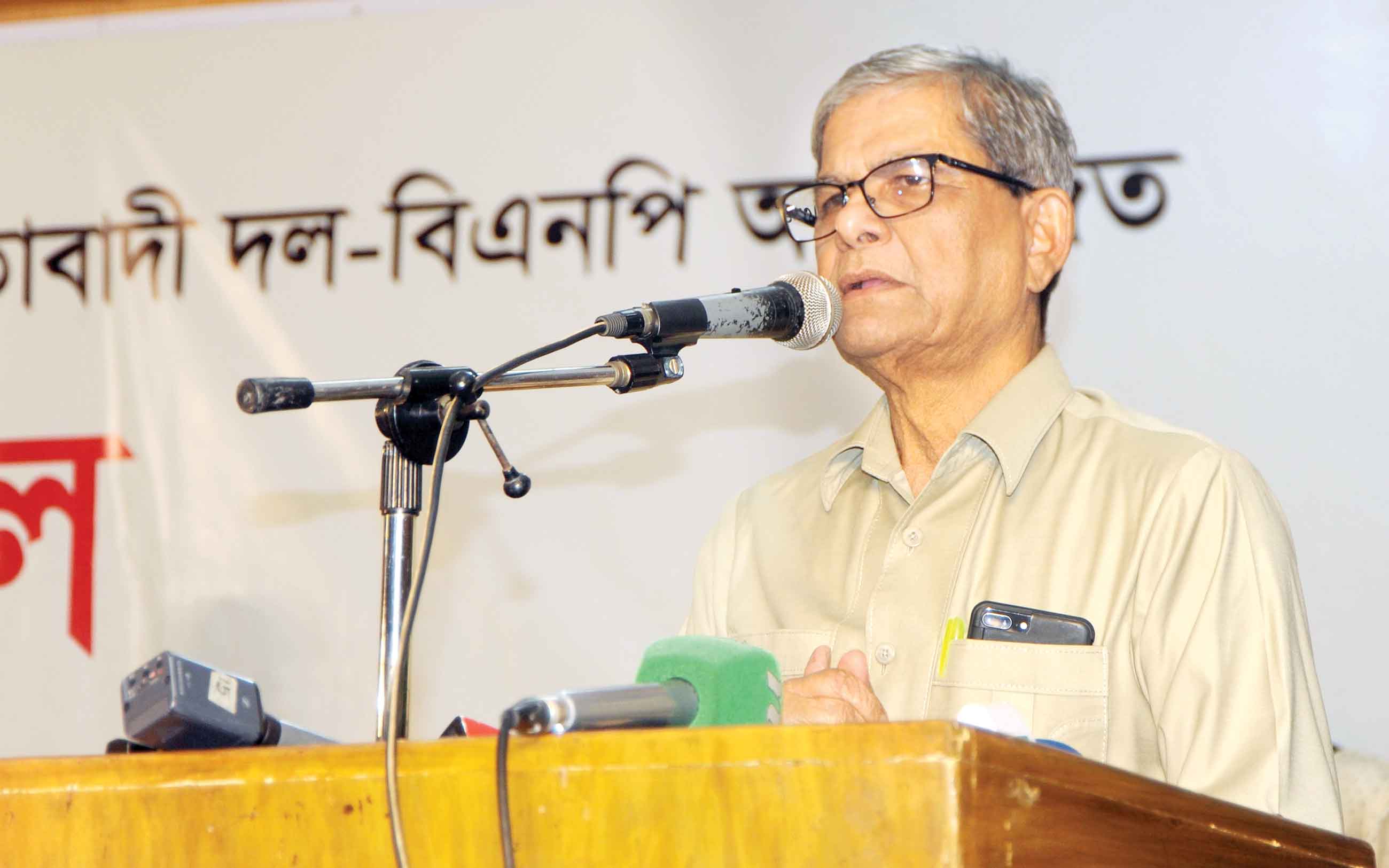 বর্তমান সরকার 'পাকিস্তান বাহিনীর প্রেতাত্মা' :ফখরুল