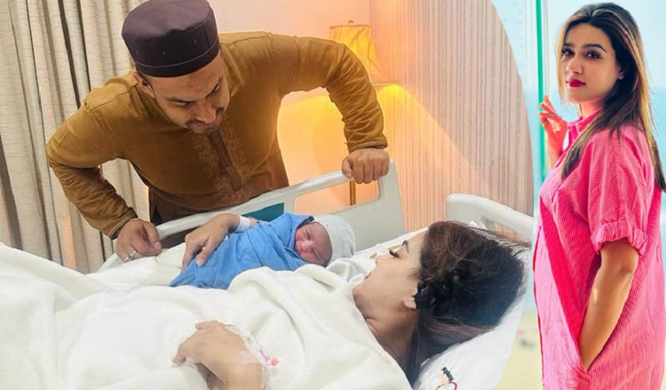 মাহিয়া মাহি ছেলের নাম রাখলেন