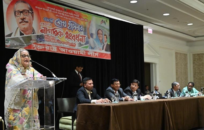 অগ্নিসন্ত্রাসীরা যেন কখনই ক্ষমতায় ফিরতে না পারে : প্রধানমন্ত্রী