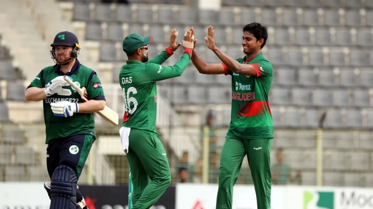 বৃষ্টিতে ভঙ্গ আয়ারল্যান্ডের স্বপ্ন