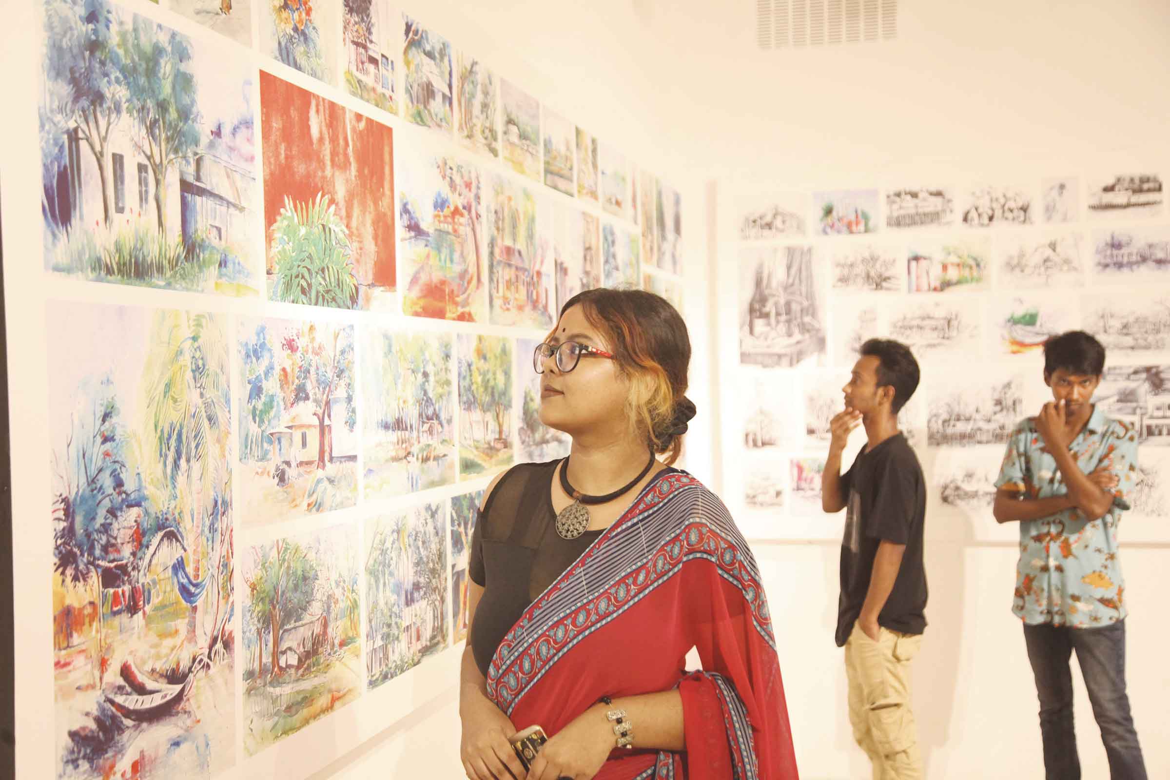 জমে উঠেছে ২৫তম জাতীয় চারুকলা প্রদর্শনী