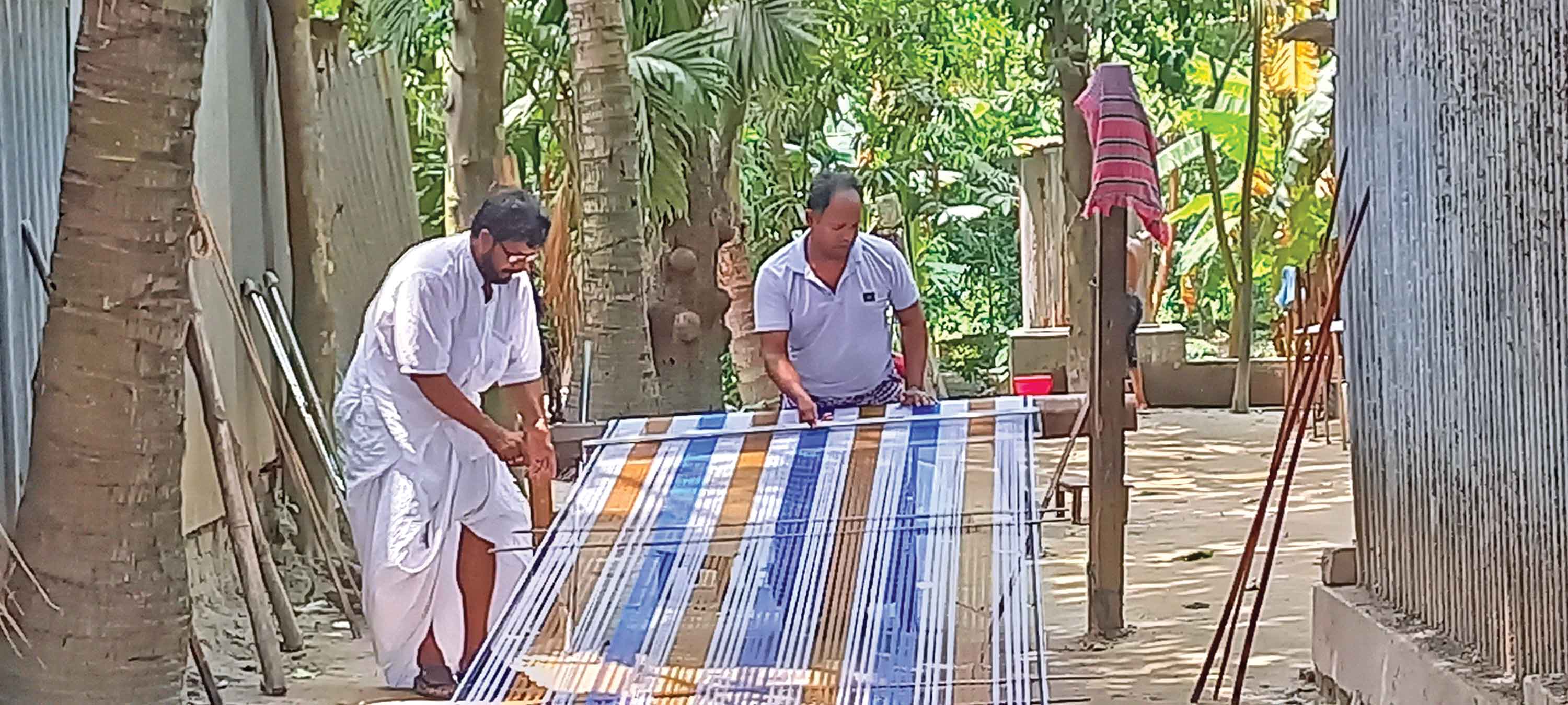 ঐতিহ্যের রুহিতপুরি লুঙ্গি কালের বিবর্তনে মৃত প্রায়