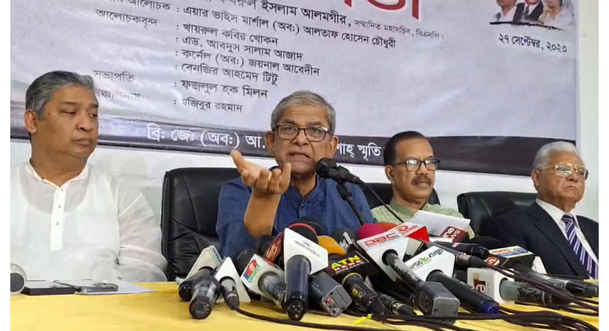 দলছুটদের নিয়ে বিএনপি ভাঙার চেষ্টা চলছে : মির্জা ফখরুল