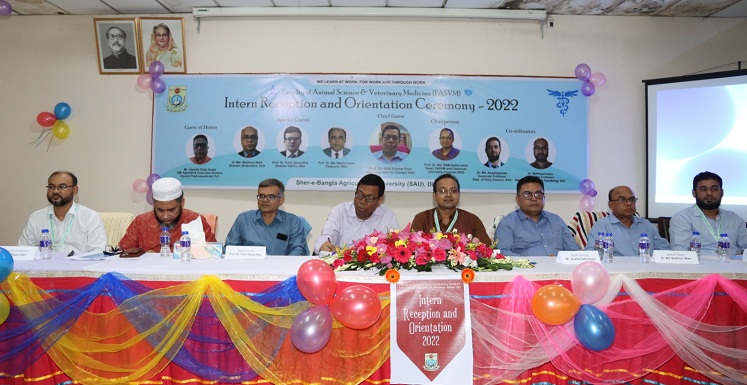 শেকৃবির এএসভিএম অনুষদে ওরিএন্টেশন ও প্রশিক্ষন সম্পন্ন