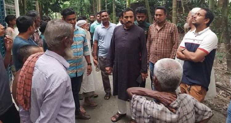 নৌকা মার্কার ভোট চাইলেন নিজাম উদ্দিন হাজারী এমপি