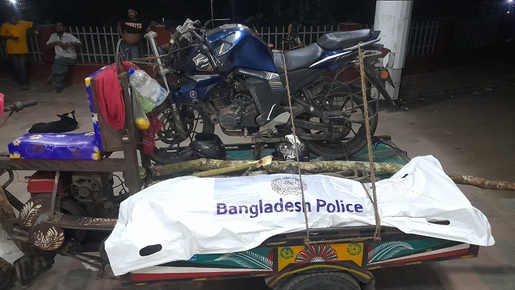 ভাঙ্গায় সড়ক দুর্ঘটনায় মোটরসাইকেল চালক নিহত 