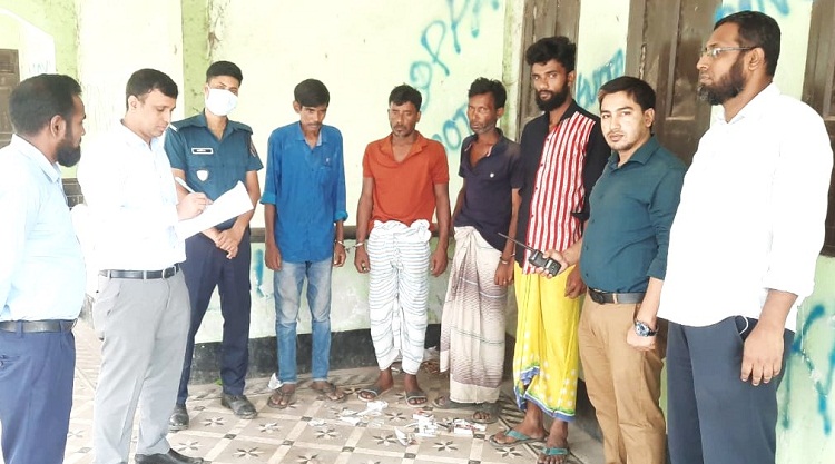 টাঙ্গাইলে চার মাদকসেবীর দণ্ড