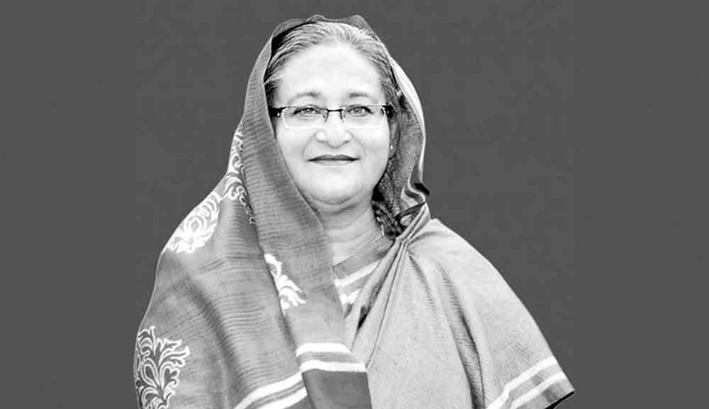 শেখ হাসিনার মোবিলিটি চ্যাম্পিয়ন লিডার অ্যাওয়ার্ড প্রাপ্তি