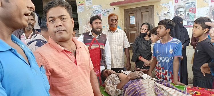 গাংনীতে সড়ক দুর্ঘটনায় ভ্যানচালকের মৃত্যু : আহত-৭