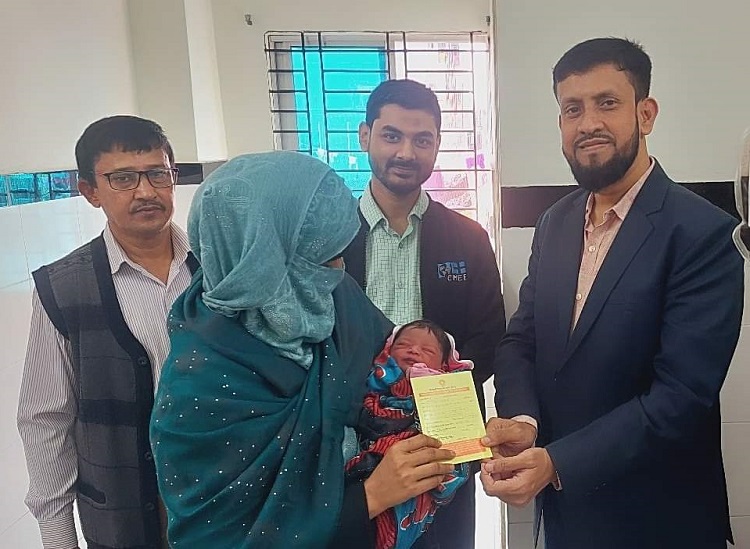 জিরো ডোজ ওপিডি এবং শিশু টিকা কার্ড প্রদান কার্যক্রমের শুভ উদ্বোধন