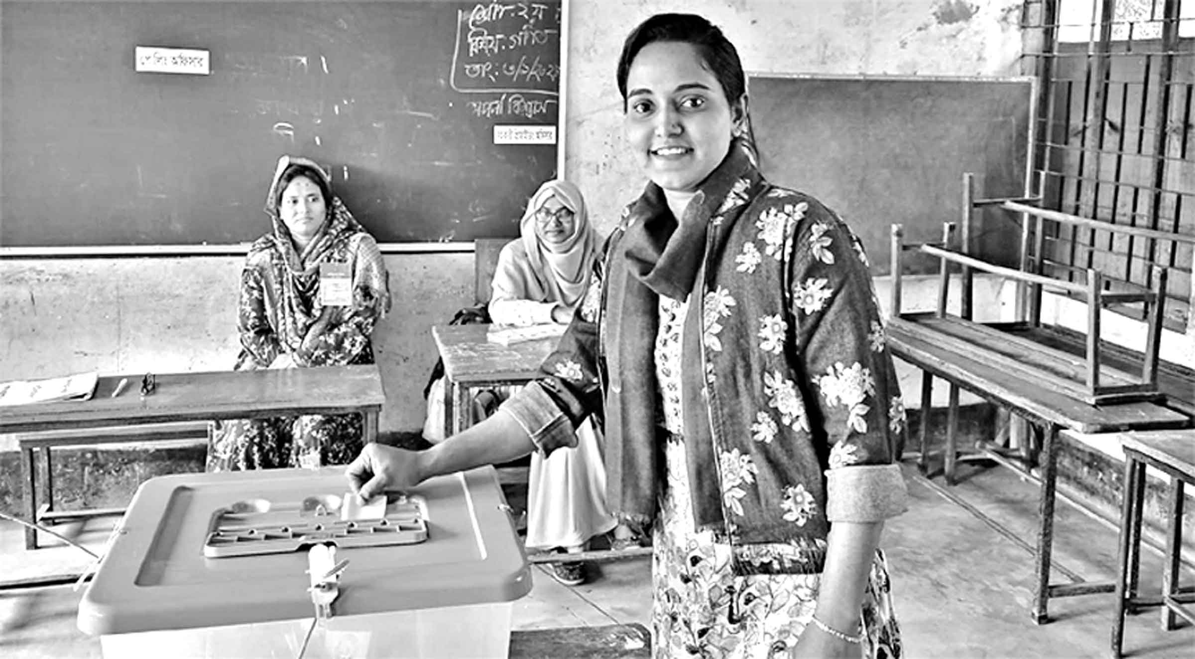জীবনের প্রথম ভোট দিলেন অধিনায়ক জ্যোতি