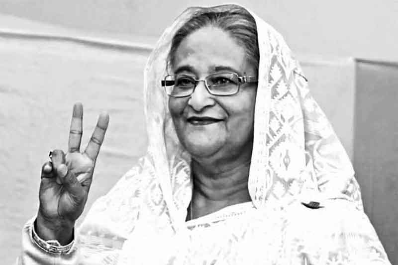 ইতিহাসের উজ্জ্বল সারথি শেখ হাসিনা