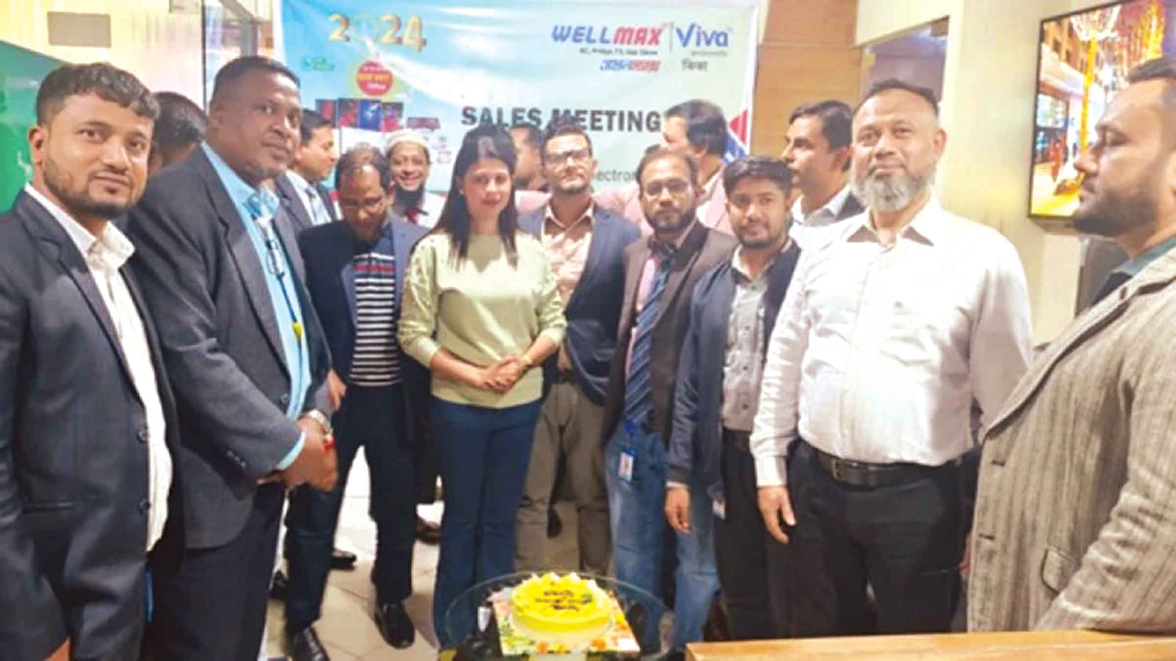 ওয়েলম্যাক্স ইলেকট্রনিক্সের সেলস মিটিং