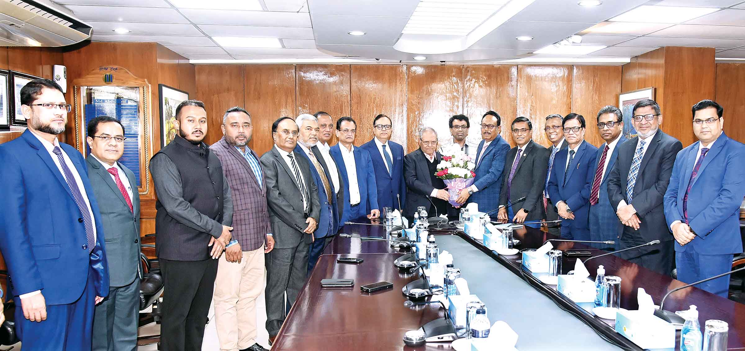 মোরশেদ আলমকে মার্কেন্টাইল ব্যাংকের সংবর্ধনা
