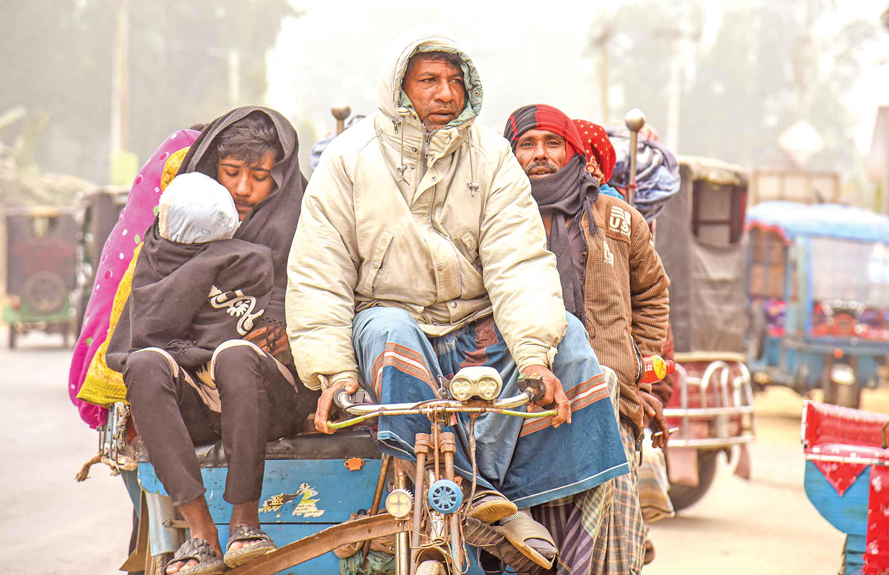 প্রচন্ড ঠান্ডায় কাহিল উত্তরের জনজীবন