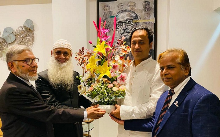 নবনিযুক্ত শিক্ষামন্ত্রীর সাথে মাভাবিপ্রবি পরিবারের শুভেচ্ছা বিনিময় 