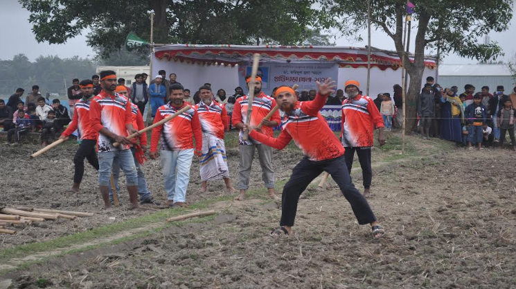 ব্রাহ্মণবাড়িয়ায় ঐতিহ্যবাহী গুটিদাড়া খেলা অনুষ্ঠিত