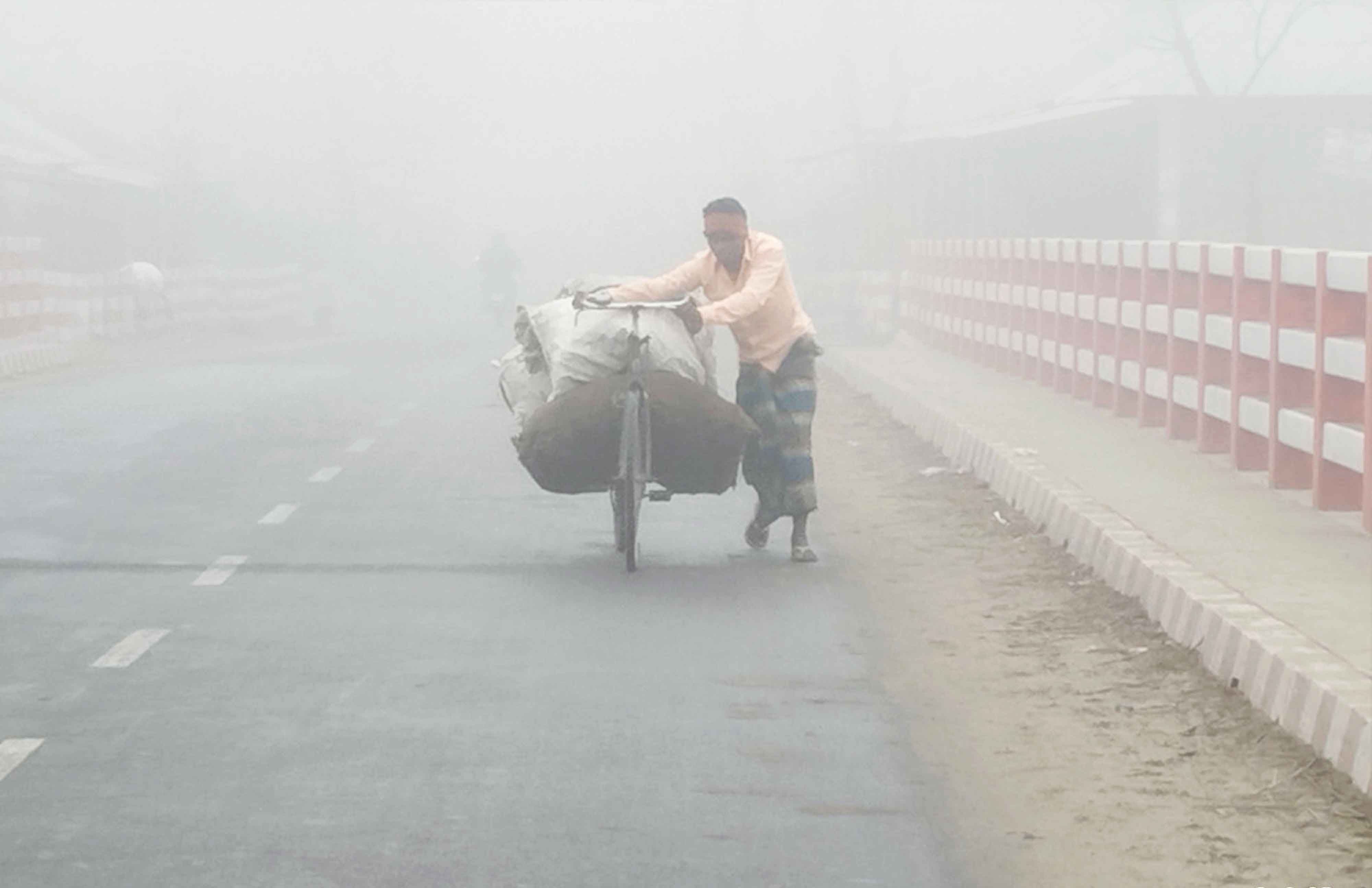 শীতের তীব্রতা কমেছে দেখা মিলল সূর্যের