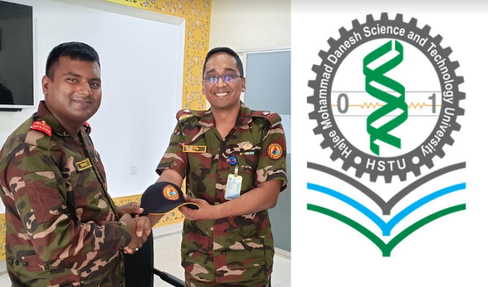 হাবিপ্রবি বিএনসিসির পিইউও হলেন সহযোগী অধ্যাপক আব্দুল মোমিন
