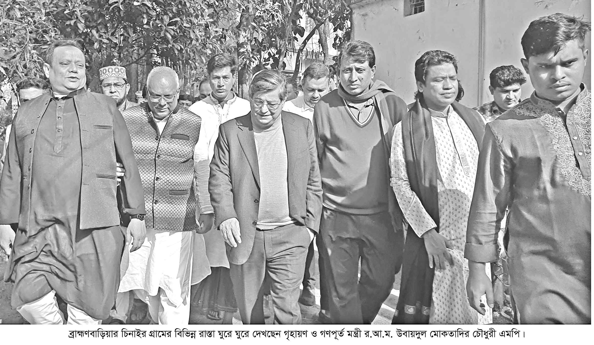 নগরায়ণের পাশাপাশি গ্রামকেও পরিকল্পিতভাবে গড়ে তোলা হবে -গণপূর্ত মন্ত্রী