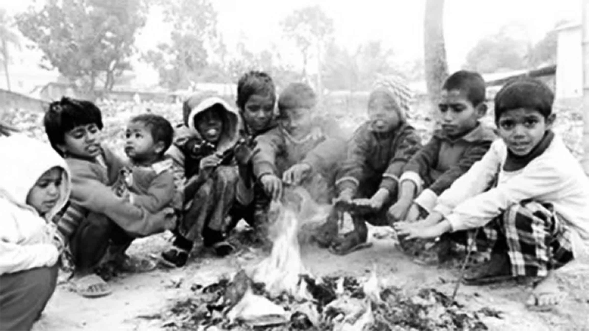 শীতে মানবিক বিপর্যয়ে পথশিশুরা