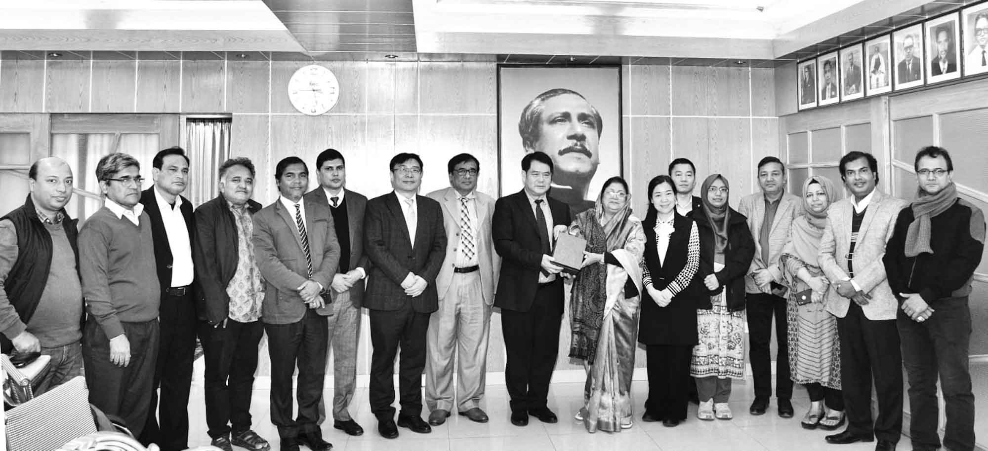 চবি উপাচার্যের সঙ্গে চীনা দূতাবাসের প্রতিনিধি দলের সাক্ষাৎ