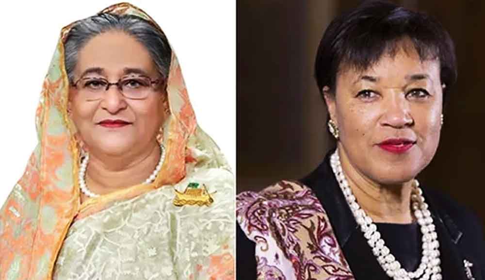 প্রধানমন্ত্রী শেখ হাসিনাকে কমনওয়েলথ মহাসচিবের অভিনন্দন