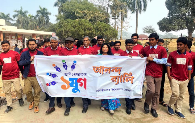 বর্নিল আয়োজনে জাবি প্রেসক্লাবের এক যুগপূর্তি উদযাপিত