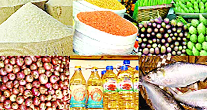 বাজারে নিত্যপণ্যের চড়া দামে অস্বস্তি