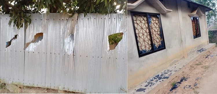 ফটিকছড়ির বাগানবাজারে বিসিএস ক্যাডারের বাড়িতে হামলা ও ভাঙচুর